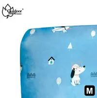 在飛比找樂天市場購物網優惠-《台南悠活運動家》Outdoorbase 充氣床墊床包套-M