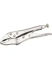 Draper Tools Curved Jaw Self Grip Pliers 185mm (35368)
