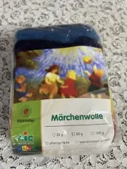 New Gluckskafer Marchenwolle Plant Dyed Roving Wool 50 Grams