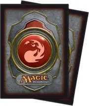 Ultra Pro 2011 Red Mana Card Sleeves 80ct (MTG/Pokemon Sized Deck Protectors)