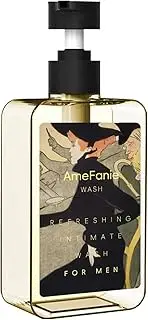 Men's Intimate Wash With Menthol (7.05 fl. oz.) pH Balanced Foaming Private Part Cleaner Prevents Itching, Irritation & Bad Odor