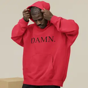 Kendrick Lamar DAMN Black 刷毛 中性帽T 6色 饒舌 hip hop rap 嘻哈潮T保暖秋冬