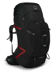 Osprey Aether Plus 100L Mens Hiking Backpack - Black - S/M