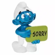 NEW 20749 Sorry Smurf figure SCHLEICH Schlumpf Schtroumpf smurfs figurines