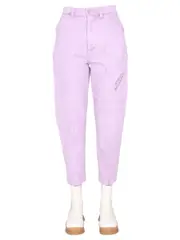 [Stella McCartney] Stella McCartney-Jeans With Embroidered Logo-Donna 26