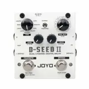 Joyo D-Seed II Guitar Delay Pedal Digital Dual Channel Delay Effects