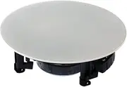 Fusion Flush Ceiling Mount Speaker - White, 6 Inch