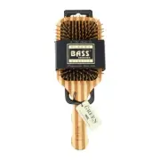 Bass Brushes Large Square Paddle Brush Wood Bristles 1 Count By Bass Brushes