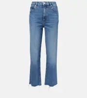 [Frame] Frame Ruler cropped straight jeans 27 blue