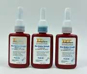 DT TLB-50 Blue Threadlocker Medium Strength 50ml Set of 3