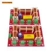 200W Bass Crossover Treble + Midrange + Dual Woofer Speaker Crossover 3/4 Way