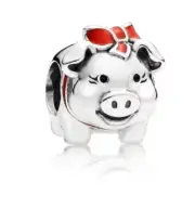 Pandora Pig Charm