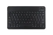 Portable Bluetooth Slim Wireless Keyboard Standalone for Tablets, Smartphones, PCs, Black