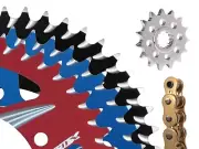 BMW 2009-2016 S1000RR VORTEX 520 GOLD CHAIN & BLUE REAR SPROCKET KIT 17-44