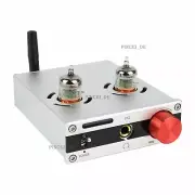 PX2 Hifi Bluetooth Amp Tube Amplifier Headphone Amplifier Silver with Two Tubes