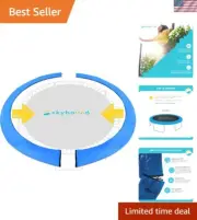 Universal Replacement Trampoline Safety Pad - Spring Cover Fits 8ft 10ft 12ft...