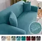 Waterproof Jacquard Sofa Covers Thick Elastic Corner L Shaped Sofa Slipcover