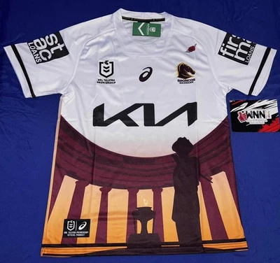 Brisbane BRONCOS NRL 2024 ANZAC Jersey *5XL* QLD Seller