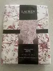 NEW Ralph Lauren Tablecloth Holiday Poinsetta's Red & White Size 60"x 144”