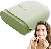 Retainer Container - Denture Container Pull-out Mouth Guard Case With Ventilation Holes - Portable Braces Storage Box, Large Capacity Retainer Cases For Women, Men, Adult