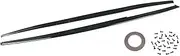 Sport Side Skirt Extension Car Winglet Splitters Lip Compatible for BMW F30 3 Series F35 F80 M3 2013-2019 Modification Part Body Kit(Carbon Fiber Look)