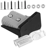 GRADENEVE 1 Set Utv Electrical Connector Quick Connect Disconnect Battery Plug with Unique Panel Cover Reliable Connection for ATV Rv and Trailer Use High Conductivity for Quick Charging