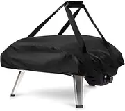 Fenghome Pizza Oven Cover for Ooni Koda 16 Oven, Heavy Duty Waterproof Gas Cover, Portable Outdoor Carry Accessories Black