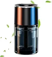 Car Oil Diffusers, Automotive Perfume Aromatherapy Humidifier, Adjustable 5 Gears Fragrance Concentration with Atmosphere, Black, Light, Ideal for Automotive, Rv, Truck, Boats