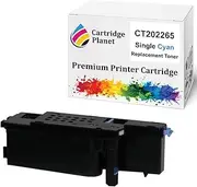 [Cartridge Planet] Cyan Compatible Toner Cartridge for Fuji Xerox CT202265 (1400 Pages) for Fuji Xerox DocuPrint CM225fw CM115w CP225w CP116w CP115w CM225 CM115 CP225 CP116 CP115