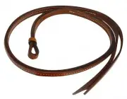 Western Horse Barrel Racing Racer Genuine Leather Over and Under - Quirt or Whip