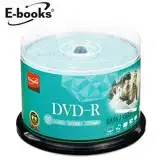 在飛比找遠傳friDay購物優惠-E-books 晶鑽版 16X DVD-R 50片桶