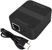 Justivana RJ45 Gigabit Ethernet Switch Splitter 1000Mbps Network Cable Selector Mini Network Switch for PC Laptop TV Box Router Computer Accessories Parts