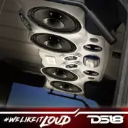 DS18 PRO-HY8.4MSL 8" Mid-Range Shallow Slim Loudspeaker Built-in Driver Speaker