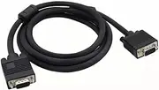 GXMRHWY VGA HD15 Male to Male Video Cable with Dual Shielding and Dual True Magnetic Ring Anti-Interference VGA 3+6 All Copper Wire 1080P Display High-Definition Connection Cable (10 Meter)