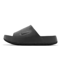 在飛比找蝦皮商城優惠-Nike 拖鞋 Calm Slide 黑 Q彈 麵包拖 男鞋