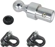 Silscvtt 60692 Gooseneck Ball Hitch Kit 2-5/16-In 30000 lb Replacement for Silverado Sierra 2500HD 3500HD F-250 F-350 Nissan Titan XD