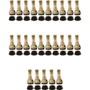 TR416 1-1/4" Chrome Clamp In Valve Stem for .453 and .625 Valve Holes Pack of 25