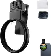 Sightfelt 52mm Clip-0n Cpl Phone Cameralens Filter Kit,Circular PolarizerPolarizing Filter Compatible with Mostcell Phones,Smartphones Portable Polarizer Camera Lens Filter(#b,67mm)