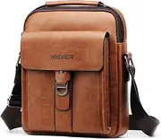 [BBJMTCJTZ] WEIXIER Casual Leather Shoulder Bag Office Bag