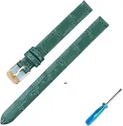 [NVGVCMLBAA] Watch strap Leather Bamboo pattern 8mm 10mm 12mm 14mm 16mm Leather Fit For Women