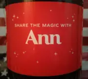 Share A Coke With Ann 2020 Personalized Coca Cola Bottle