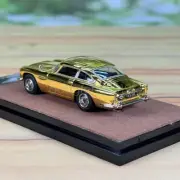 XiaoGuang Model 1/64 Scale Aston Martin DB5 Gold Diecast Car Toy Collection