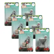 6x Atheia Green Homewares Plant/Pot Decor Fairy Garden Mini Garden Decor Asstd