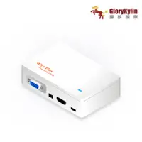 在飛比找PChome24h購物優惠-【GKI耀麟國際】iPhone iPad轉HDMI VGA轉