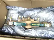 ✌ NEW WATTS 009M2-QT 1-1/2" BRONZE REDUCED PRESSURE ZONE BACKFLOW ASSY. 6LL70