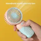 Compact Fan Mini Portable Usb Rechargeable Handheld Electric with Low Noise