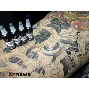 DH TATTOO SUPPLY:X牌Xtreme白灰色＂四色漸層WHITEWASH set更便利性.光線更好抓.顯色佳