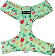 Dan & Sam Christmas Wishes Dog Harness - Medium, Festive Holiday Design, Adjustable & Comfortable Fit, Durable & Stylish Pet Accessory, Ideal for Seasonal Walks & Celebrations
