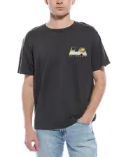 FRAME Denim Relaxed Vintage Print T-Shirt