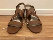 Brown Target Women’s Sandals With Heel Size 9 BNWT